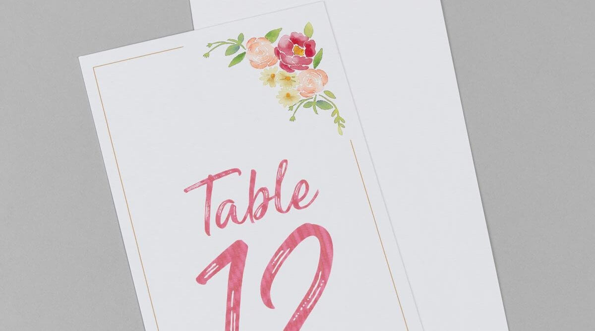 Wedding Table Names